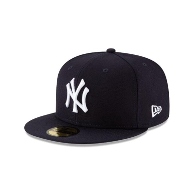 Sapca New Era New York Yankees MLB Wool 59FIFTY Fitted - Albastri